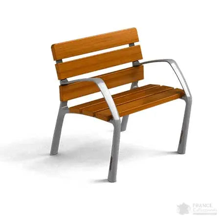 Chaise en bois et fonte Neobarcino