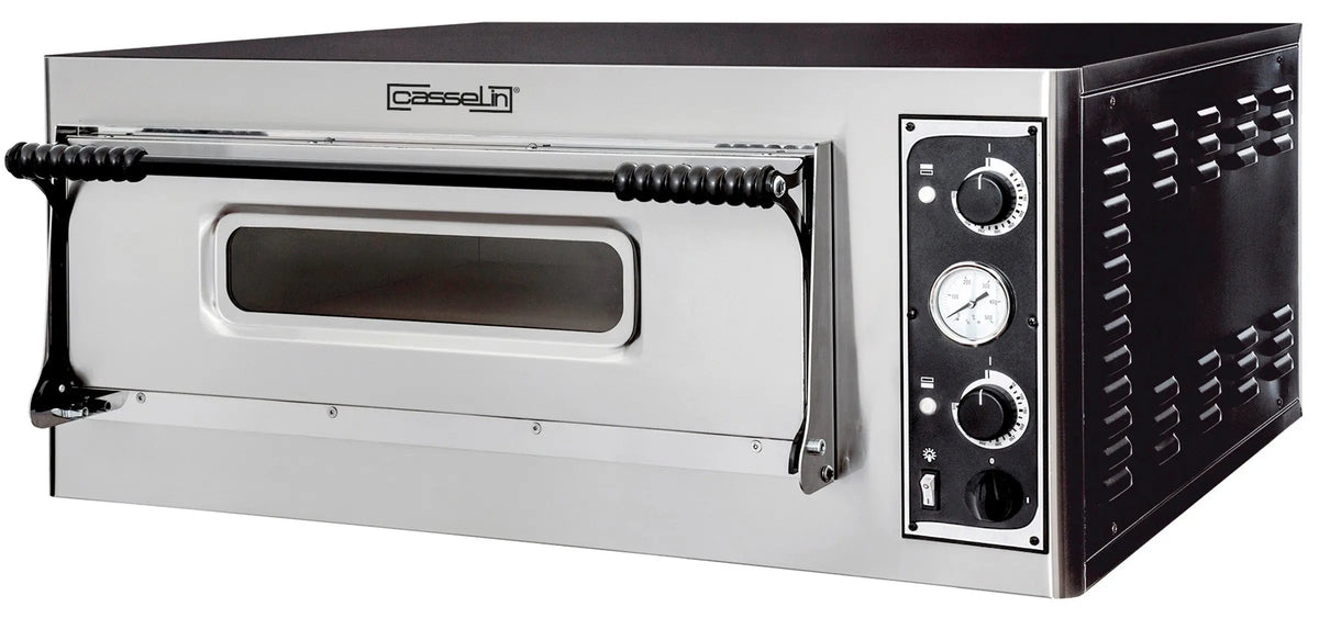 Four à pizza électrique professionnel inox 4 pizzas 32 cm