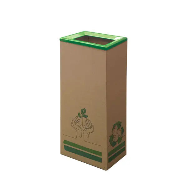 Corbeille de tri Cardbob en carton 100 % recyclable pour bureau – France Collectivités