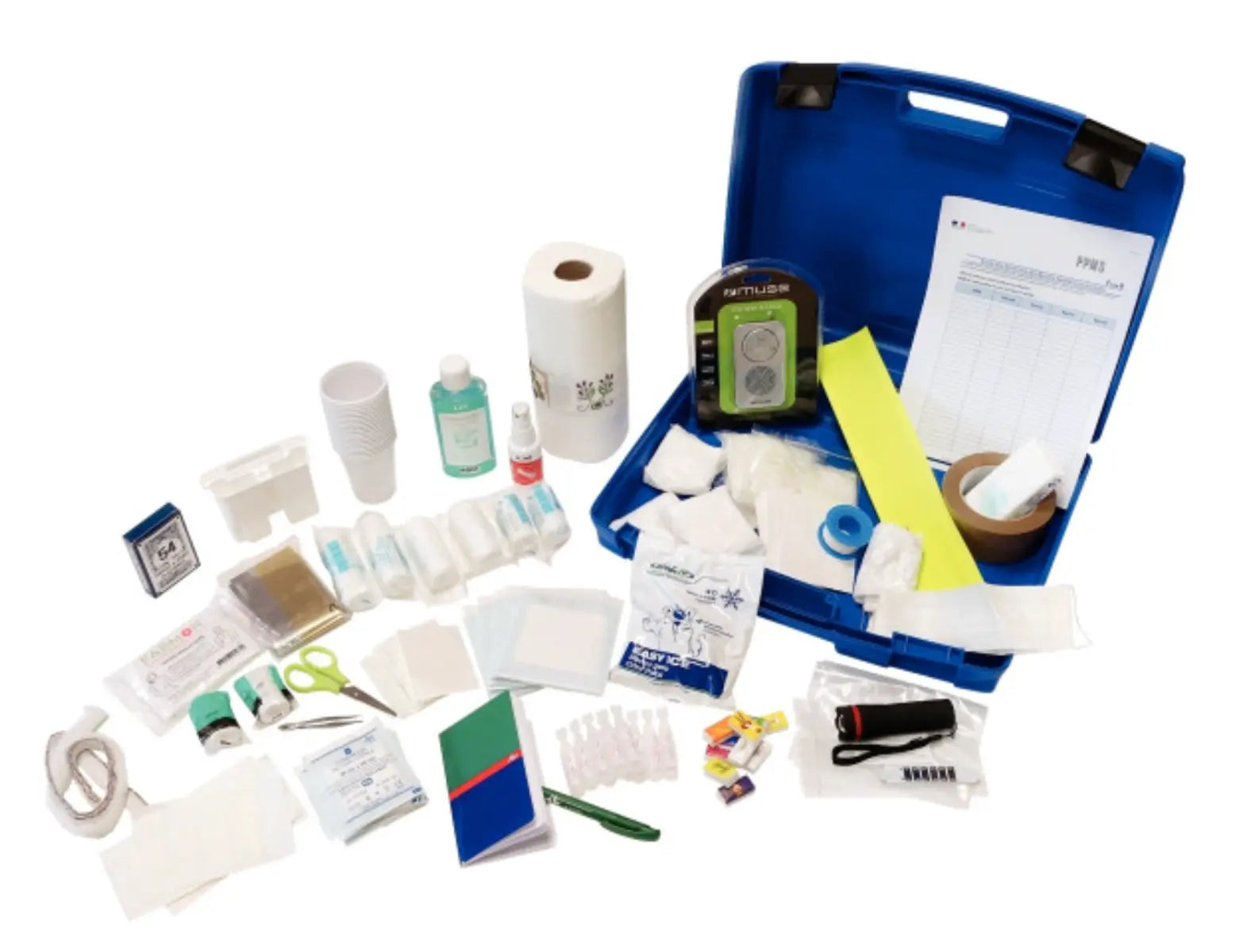 Valise de première urgence "PPMS" 20/30 personnes france collectivités