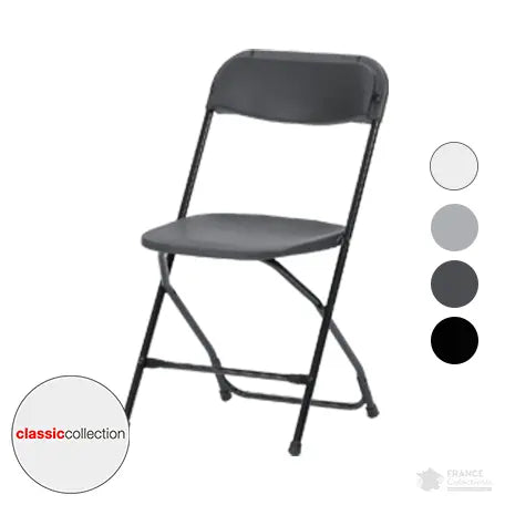 Chaise polypro pliante Alex "Classic Collection" - France Collectivités