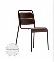 Chaise en acier empilable Alma "Classic Collection" - France Collectivités