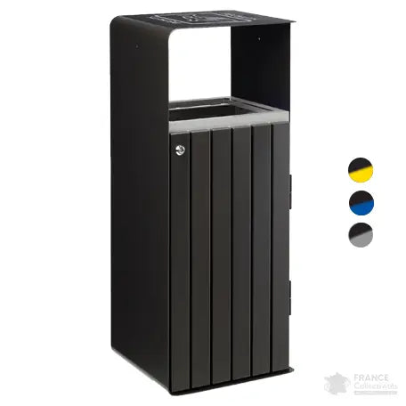 Corbeille à poser ou à fixer 110 L Artri Alu Rossignol