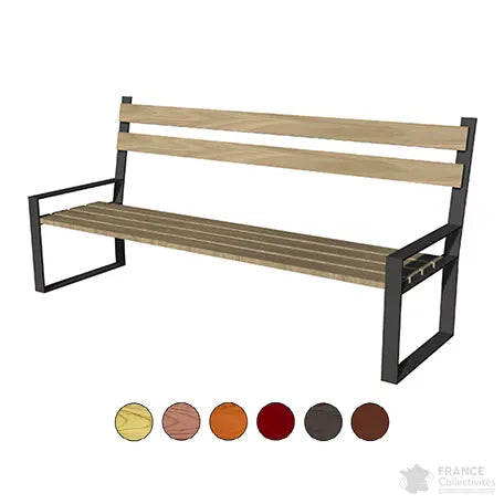 Banc bois Dallas