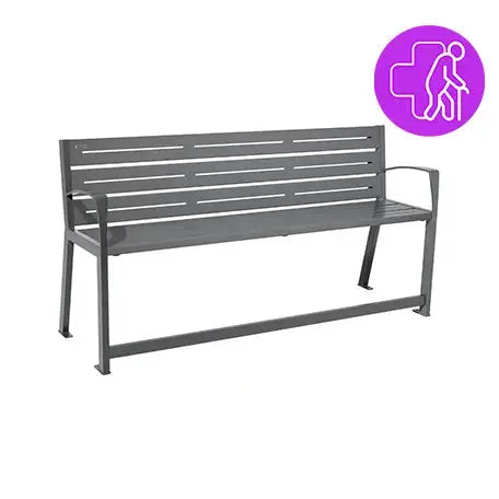 Banc acier Silaos spécial sénior
