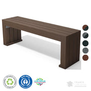 Banquette en plastique recyclé Calero