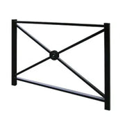 Barrière Châtelet en acier design contemporain pour aménagement urbain