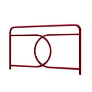 Barrière Lenotre en acier Ø40 mm pour aménagement urbain avec finition époxy antirouille