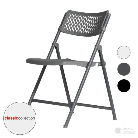 Chaise polypro pliante Aran "Classic Collection" - France Collectivités