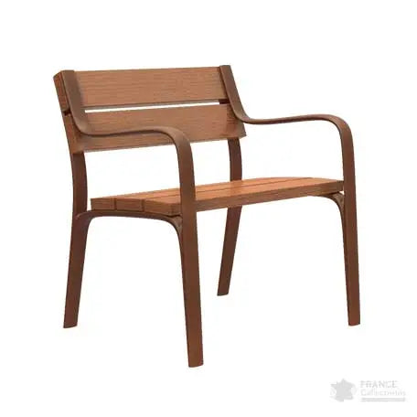 Chaise en bois et fonte Citizen