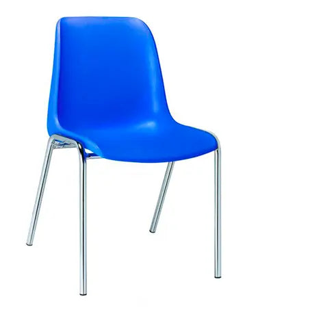 Chaise coque plastique empilable Hélène Ø 22 mm - France Collectivités