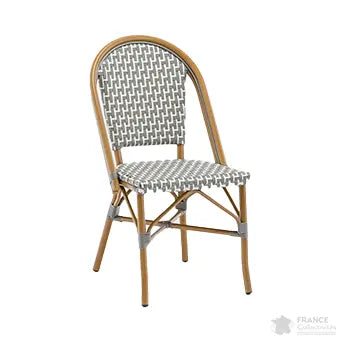 Chaise de café tressage bicolore Venitia Graphic II france collectivités
