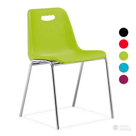 Chaise empilable coque plastique Venise - France Collectivités