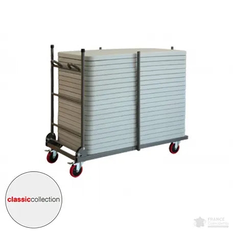Chariot Ltrolley Pour Tables "Classic Collection" - France Collectivités