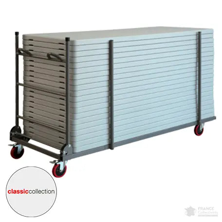 Chariot XXLtrolley pour tables grande capacité "Classic Collection" - France Collectivités