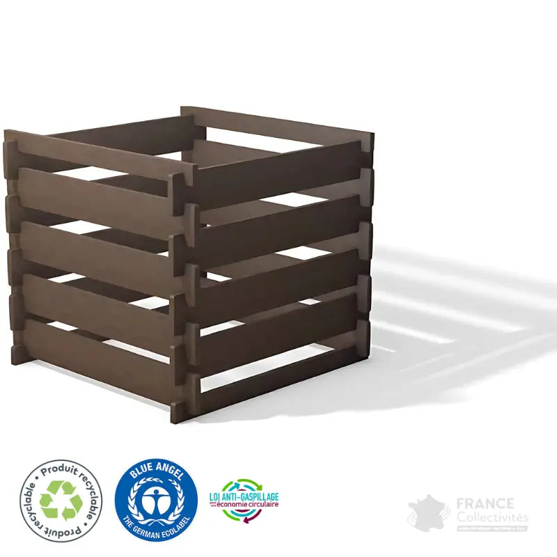 Composteur à assembler en plastique recyclé