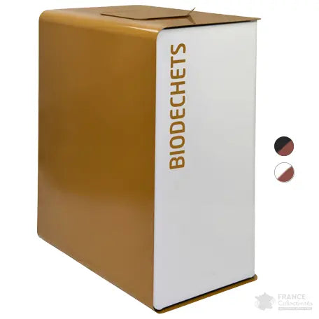 Corbeille pour tri sélectif Biodéchets 2x20L Cubatri Rossignol