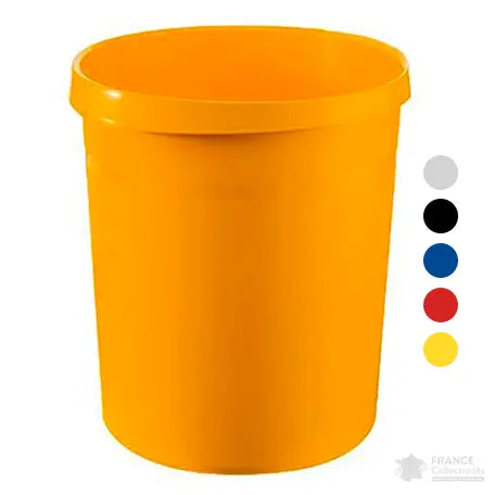 Corbeille en plastique 18L france collectivités