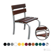 Fauteuil bois et acier Confidence