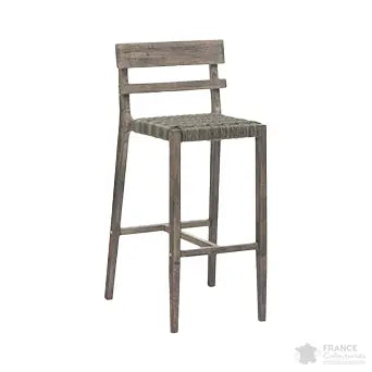 Chaise haute alu assise tressée Toledo france collectivités