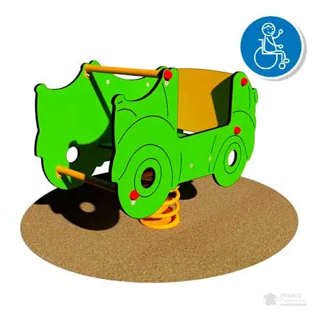 Jeu sur ressort PMR Green Car france collectivités