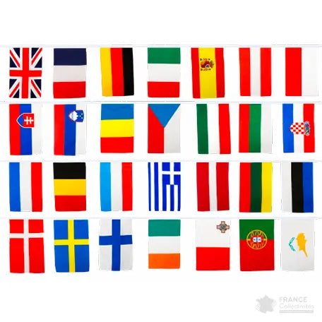 Guirlande 1 pays membre de l'UE france collectivités
