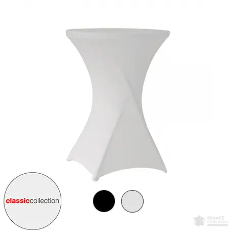 Nappe Stretch pour table haute de cocktail "Classic Collection" - France Collectivités