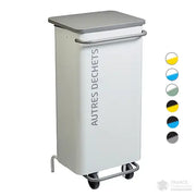 Poubelle de tri mobile 110 L Nomade Rossignol