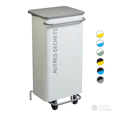 Poubelle de tri mobile 110 L Nomade Rossignol