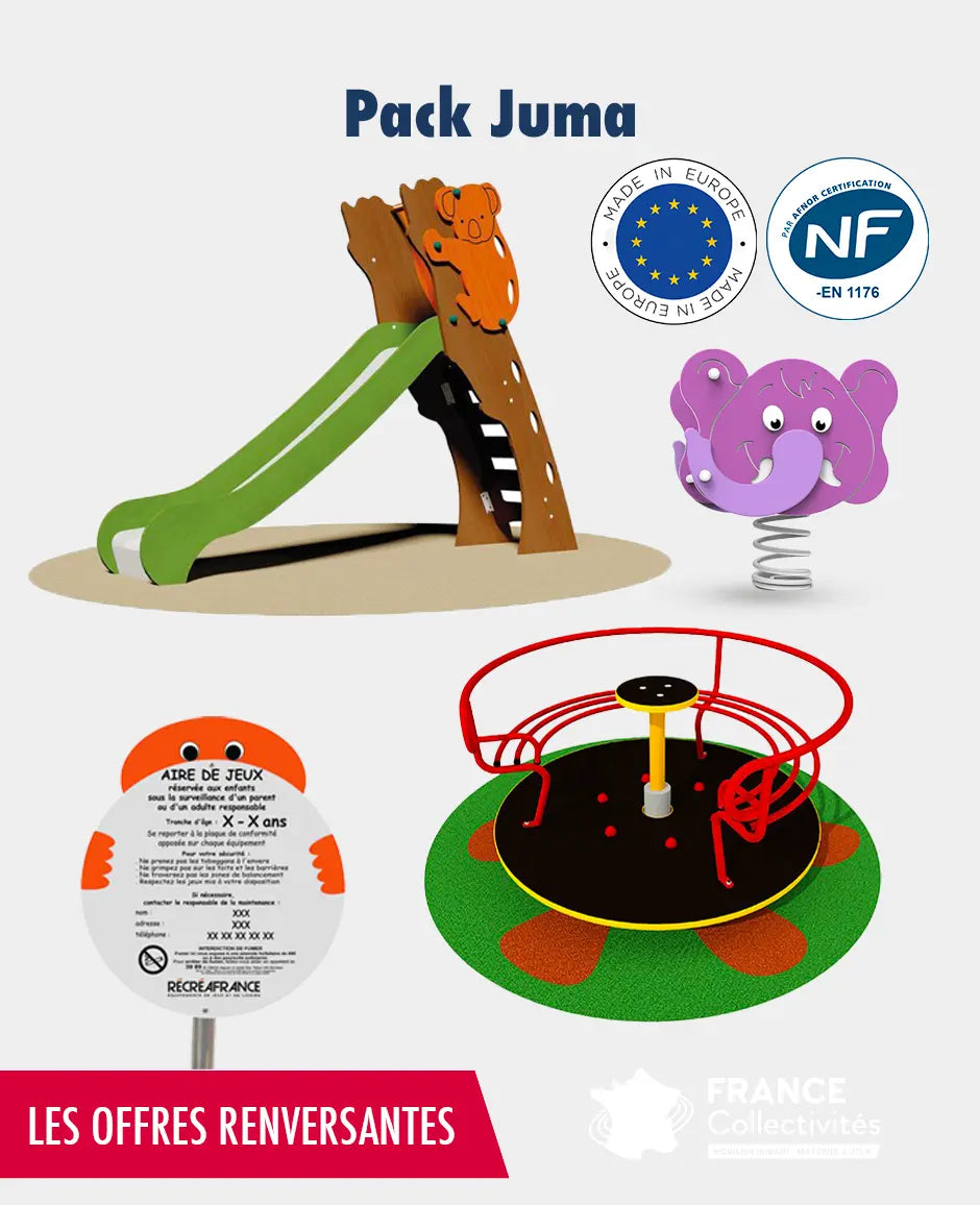 Pack jeux enfants Juma france collectivités