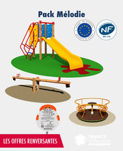 Pack jeux enfants Mélodie france collectivités
