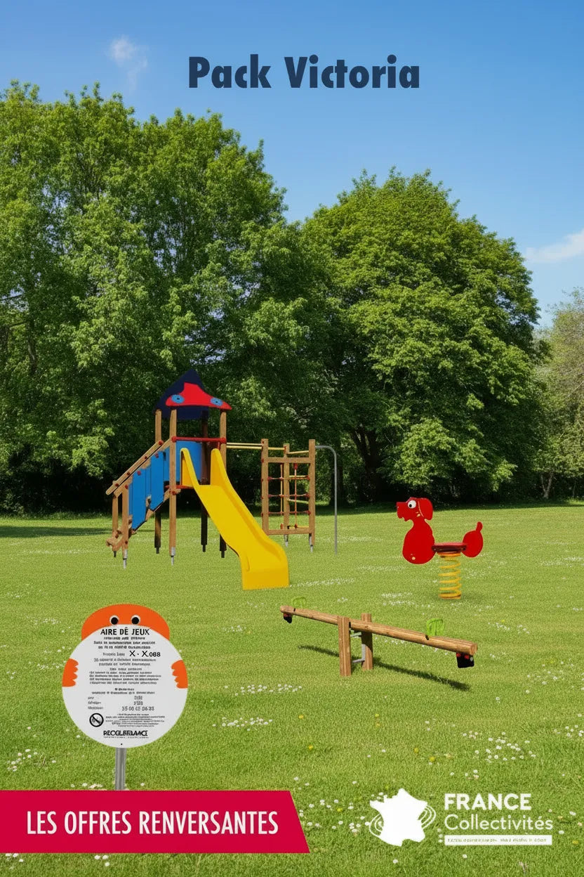 Pack jeux enfants Victoria france collectivités