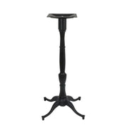 pied de table mange-debout fonte noir jim - France Collectivités