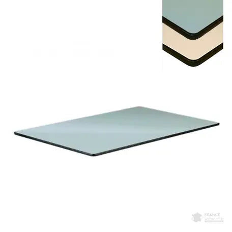 Plateau rectangulaire mélaminé 120 x 80 cm - France Collectivités