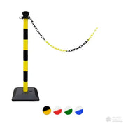 Extension pour kit 2 poteaux à monter avec base à lester + 2m de chaîne - France Collectivités
