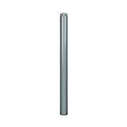 Poteau Comète Ø8 cm, H100 cm en acier pour aménagement urbain avec capuchon soudé