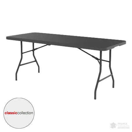 Table pliante plastique valise 182 x 75 cm "Classic Collection" - France Collectivités
