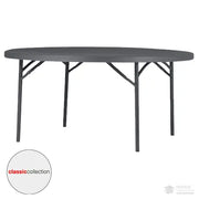 Table ronde pliante plastique Ø 160 mm "Classic Collection" - France Collectivités