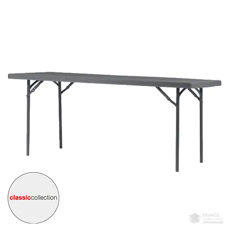 Table pliante plastique 183 x 76 cm "Classic Collection" - France Collectivités