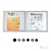 Vitrine extérieure Reverso double porte france collectivités