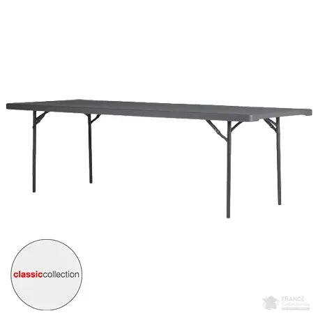 Table pliante plastique 240 x 91 cm "Classic Collection" - France Collectivités