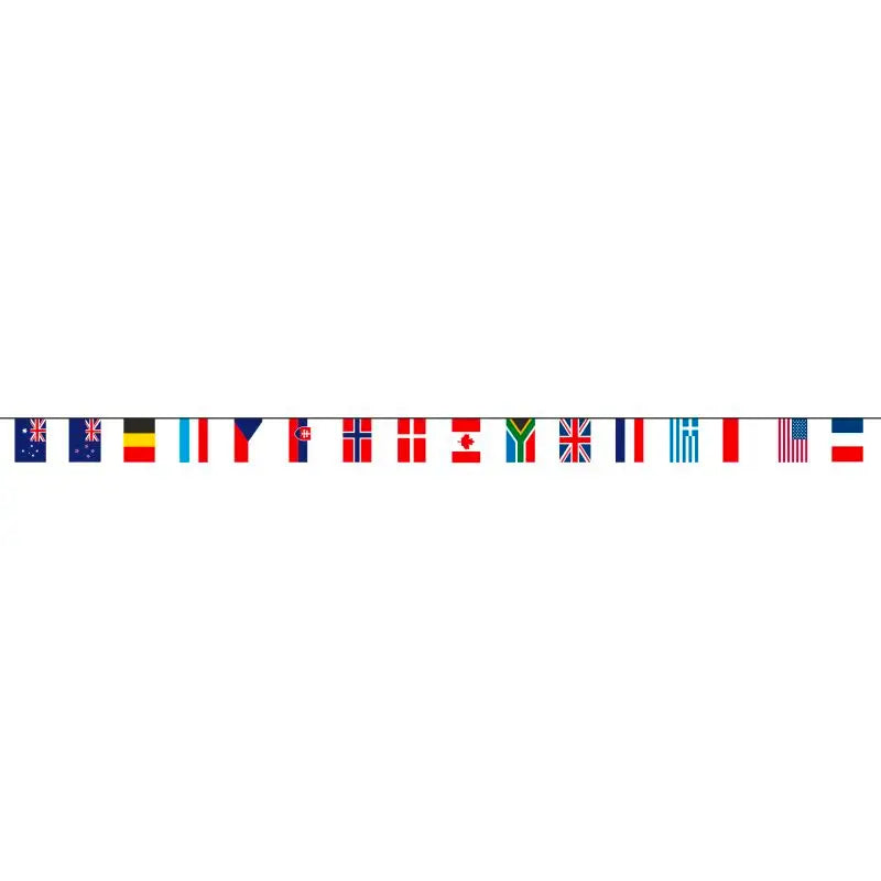 Guirlandes en tissu "Pays alliés libérateurs" france collectivités