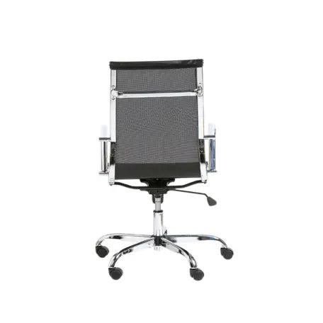 Fauteuil basculant en maille noir maryland france collectivités