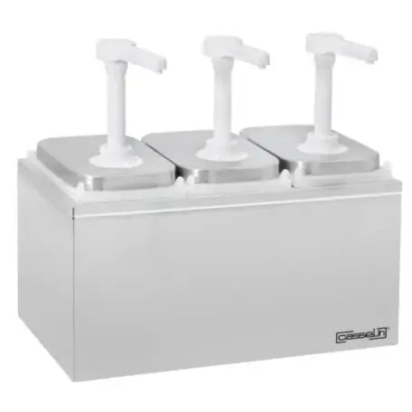 Pompe à sauce neutre 3x2L Casselin