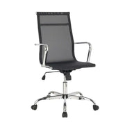 Fauteuil basculant en maille noir maryland france collectivités