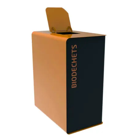 Corbeille pour tri sélectif Biodéchets 2x20L Cubatri