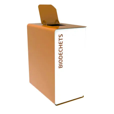 Corbeille pour tri sélectif Biodéchets 2x20L Cubatri