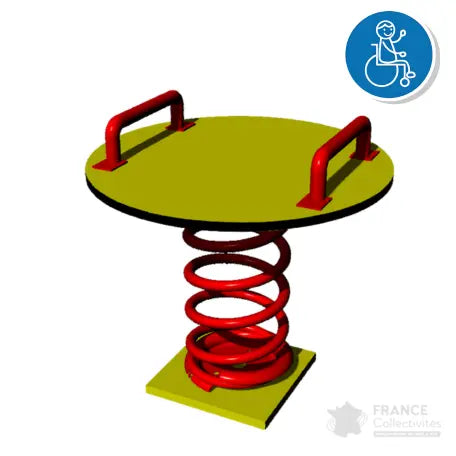 Fauteuil ressort rebulon PMR france collectivités