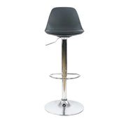 Tabouret haut noir réglable en hauteur July (lot de 2) france collectivités