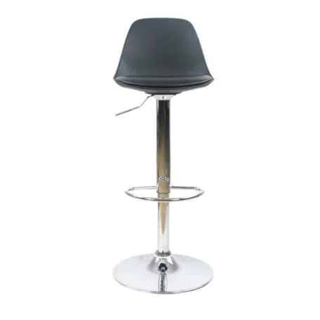 Tabouret haut noir réglable en hauteur July (lot de 2) france collectivités
